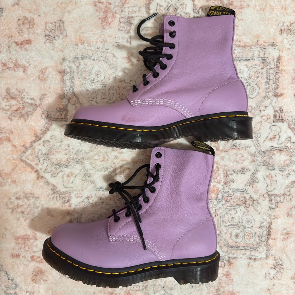 Lilac Dr. Martens Boots